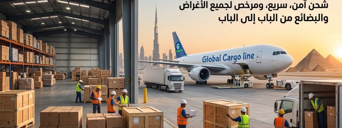 شركة شحن مرخصة من دبي لمصر